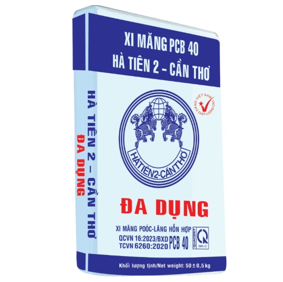 Xi măng Hà Tiên 2 - Cần Thơ đa dụng PCB40
