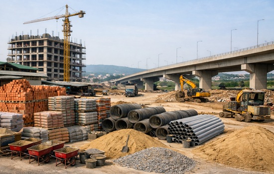 Gi&aacute; vật liệu x&acirc;y dựng tại Nghệ An được kiểm so&aacute;t nhằm bảo đảm tiến độ c&ocirc;ng tr&igrave;nh