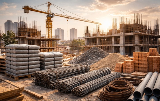Thị trường vật liệu xây dựng duy trì trạng thái ổn định