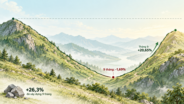 sản lượng xi măng Sơn La tháng 9 tăng mạnh nhưng lũy kế 9 tháng vẫn giảm so với cùng kỳ năm 2025