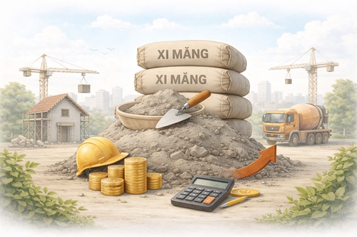 Thị trường xi măng bước v&agrave;o nhịp điều chỉnh gi&aacute; mới tr&ecirc;n diện rộng