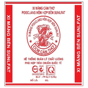 Xi măng Cần Thơ Pooc Lăng Bền Sunflat