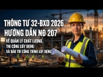 Hướng dẫn pháp lý & Quy chuẩn: Hướng dẫn chi tiết Thông tư 32/2026/TT-BXD về Quản lý chất lượng & Thi công công trình